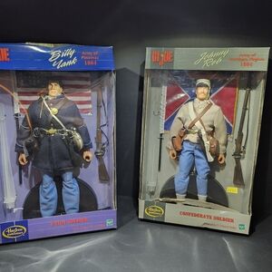 GI Joe Union and Confederate Soldier Action Figures